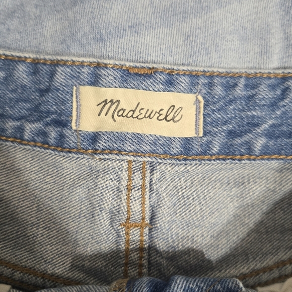 Madewell Relaxed Denim Shorts Sz 29 Distressed - Picture 4 of 8